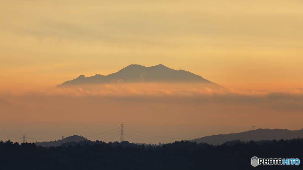 今朝の御嶽山