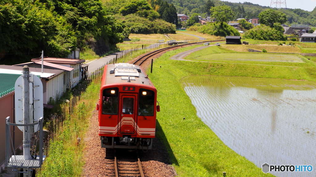 列車が来ました