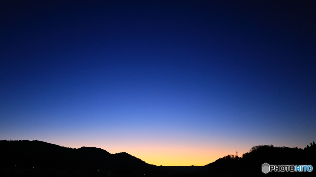 初日の出撮影候補地にて