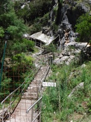 Jenolan caves' previous road