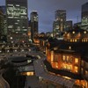 夕暮れの東京駅