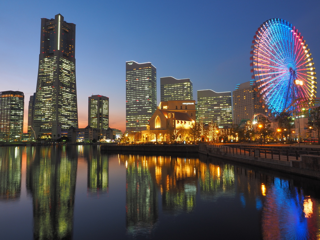 横浜の夜景