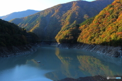 秩父湖の秋