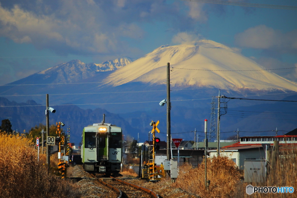 ＊鉄と雪と青い空＊