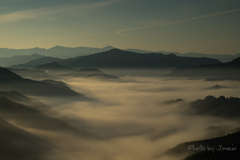 野迫川村　雲海