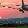 夕焼け　737