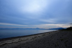 琵琶湖の朝