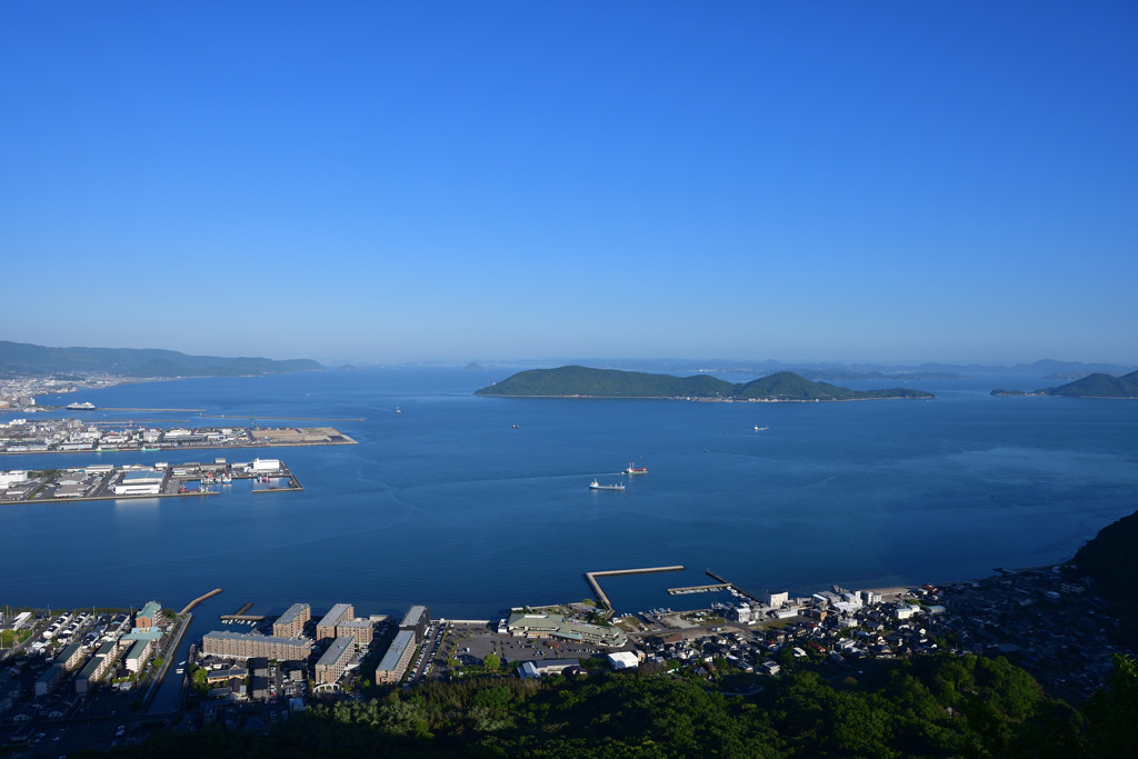 屋島の朝