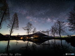 ふもとっぱらの星空