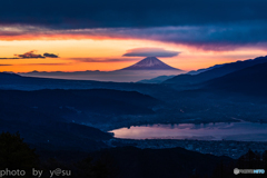 美しき高ボッチの朝景Ⅰ