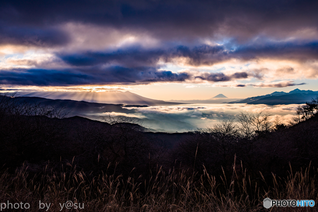 美しき高ボッチの朝景Ⅱ