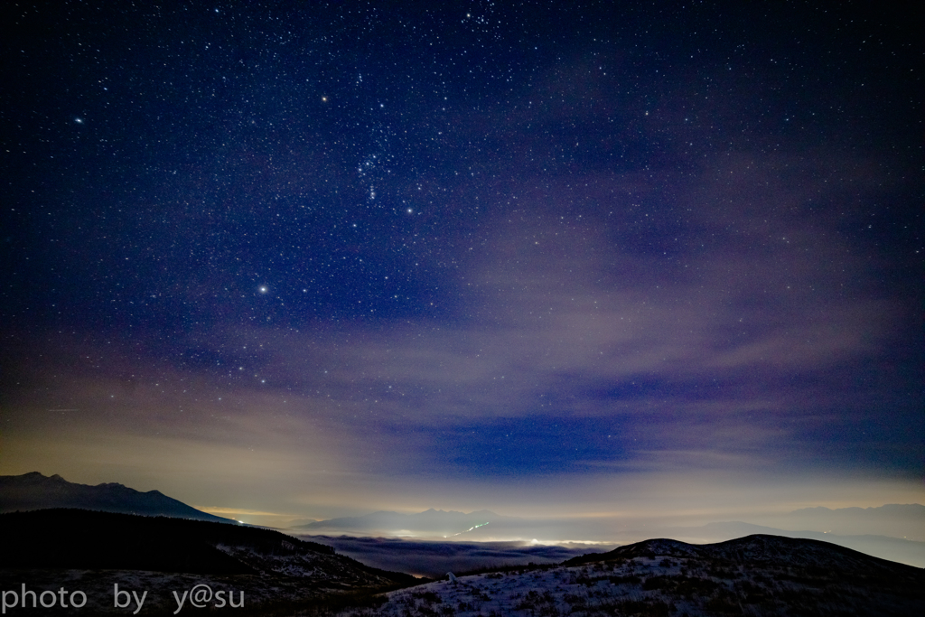 星空にヴェール