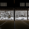 雪化粧の圓光寺