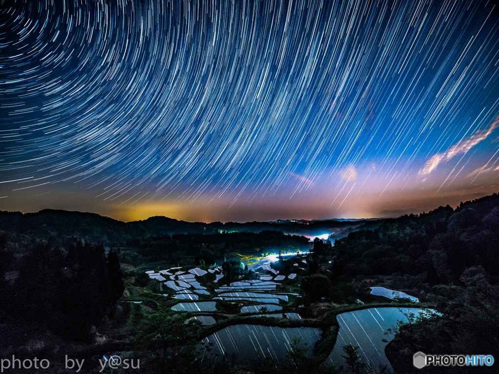 星峠の星空