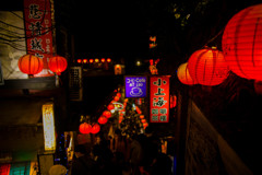 夜の九份①