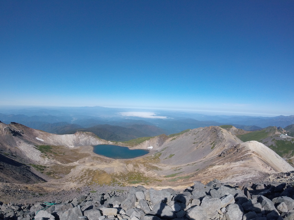 乗鞍岳山頂