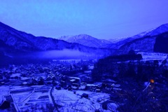 寒い朝