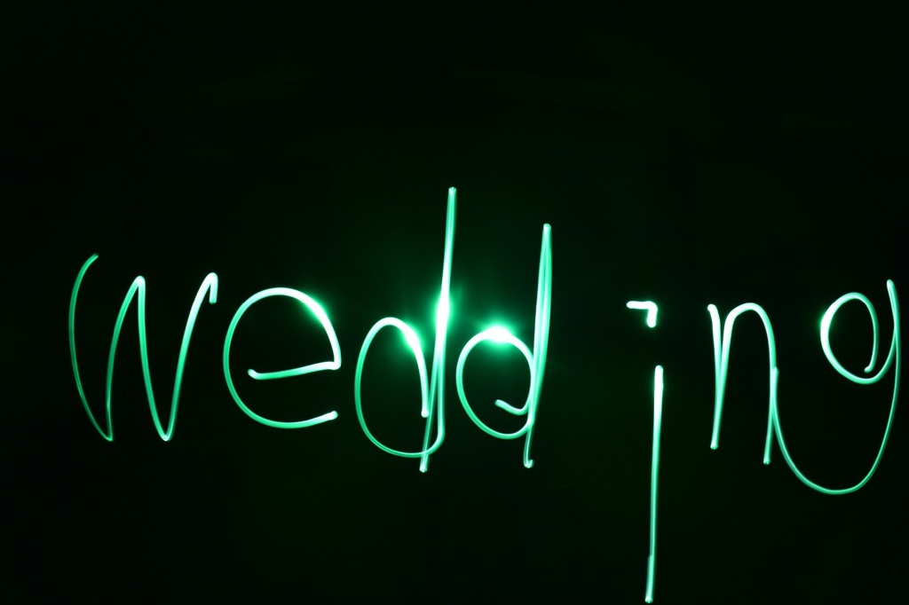 光で伝える （wedding）