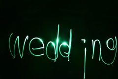 光で伝える （wedding）
