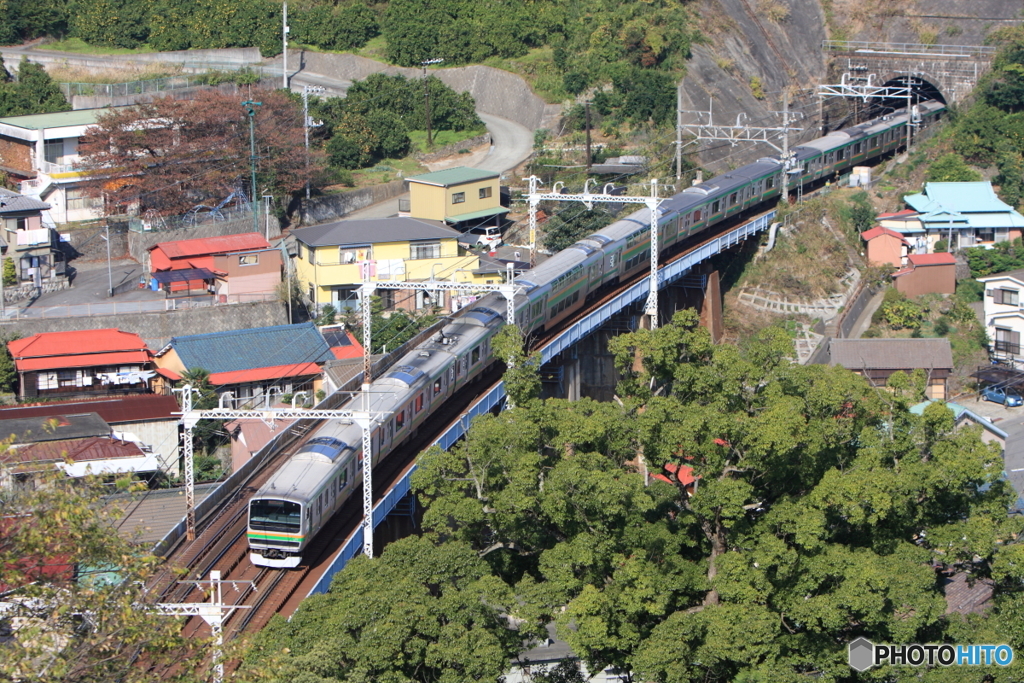 石橋橋梁在来線下り