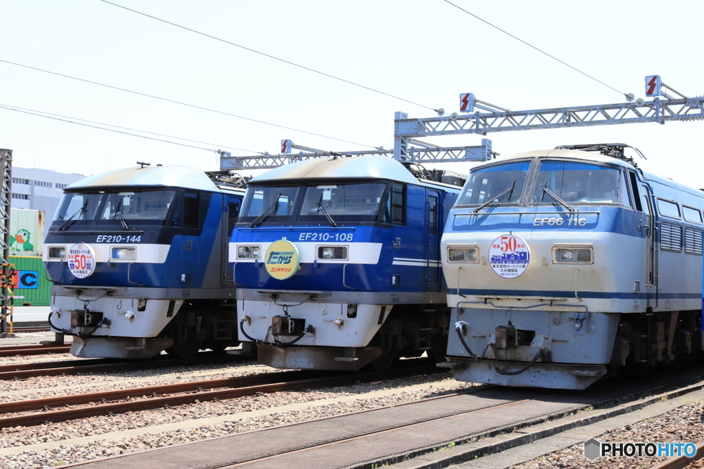 大井機関区50周年記念展示車両