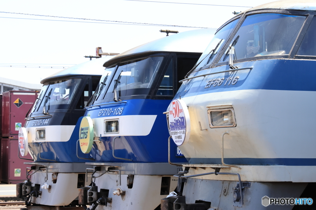 大井機関区50周年記念展示車両