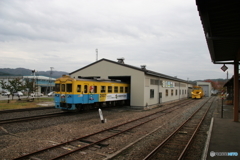 矢島駅構内