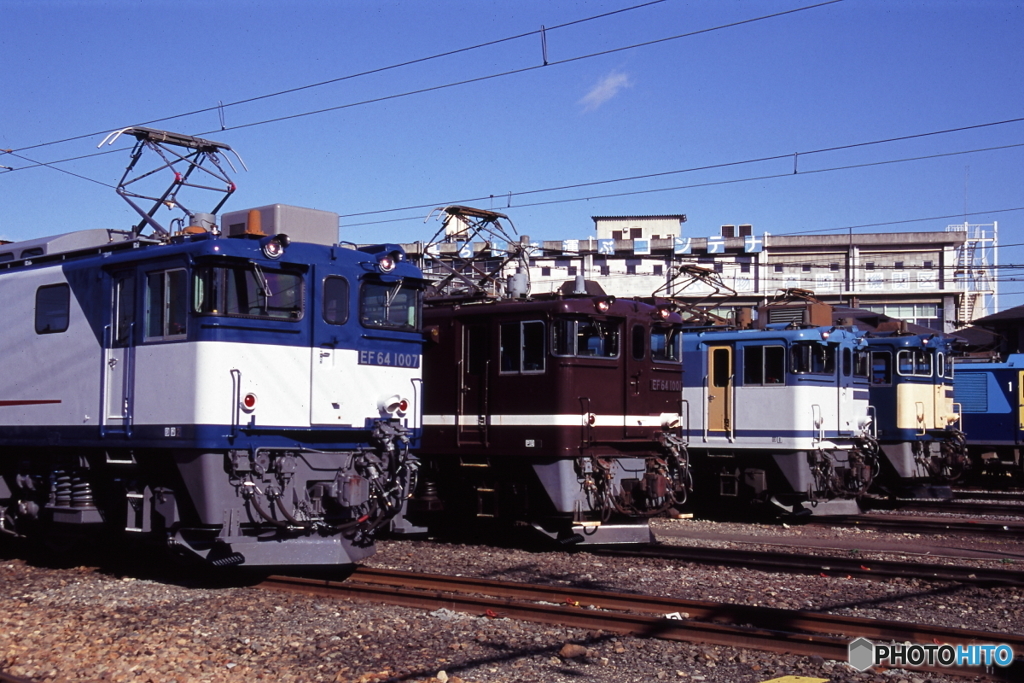 EF64-1000勢揃い