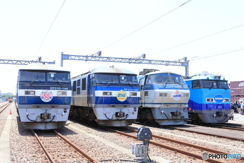 大井機関区50周年記念展示車両