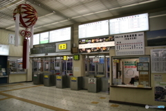 羽後本荘駅改札