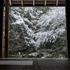 蓮華寺 庭園・雪景