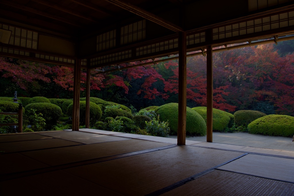 詩仙堂 庭園