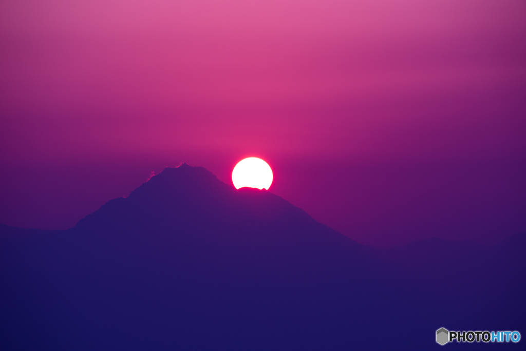 妖艶夕日