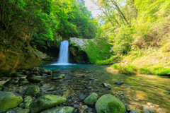 金原の滝②