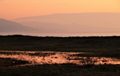 オタネ浜の夕陽
