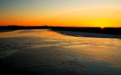 母なる大河(石狩川河口) 母なる大河(石狩川河口)