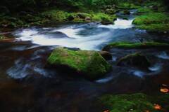 定山渓渓流