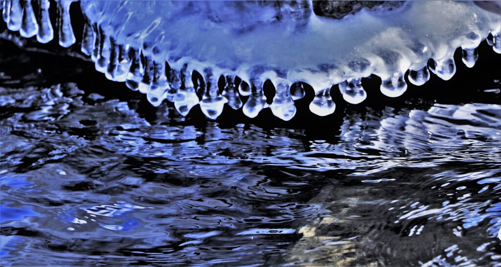 氷の世界Ⅴ(支笏湖湖畔）