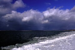 凍てつく石狩川河口Ⅱ