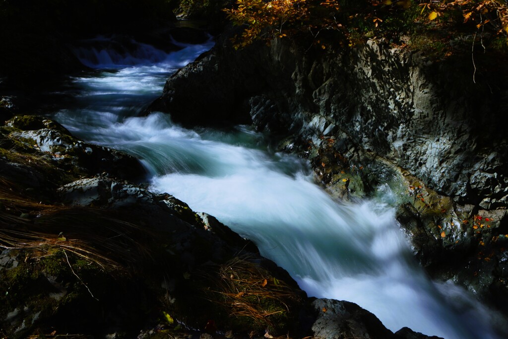 定山渓白井川渓流