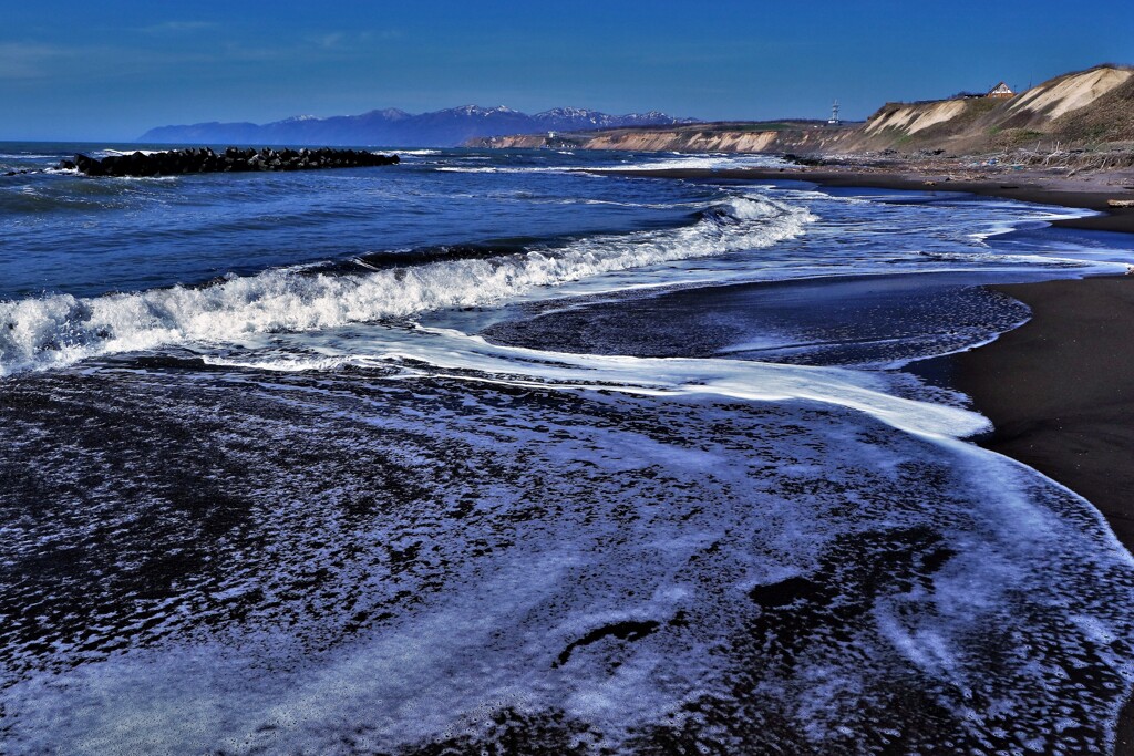 春の海(引き潮）