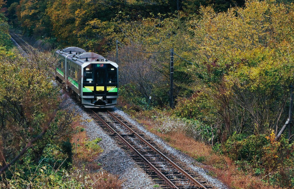 北の旅人（蘭島駅へ）