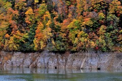 燃える秋(札幌湖）