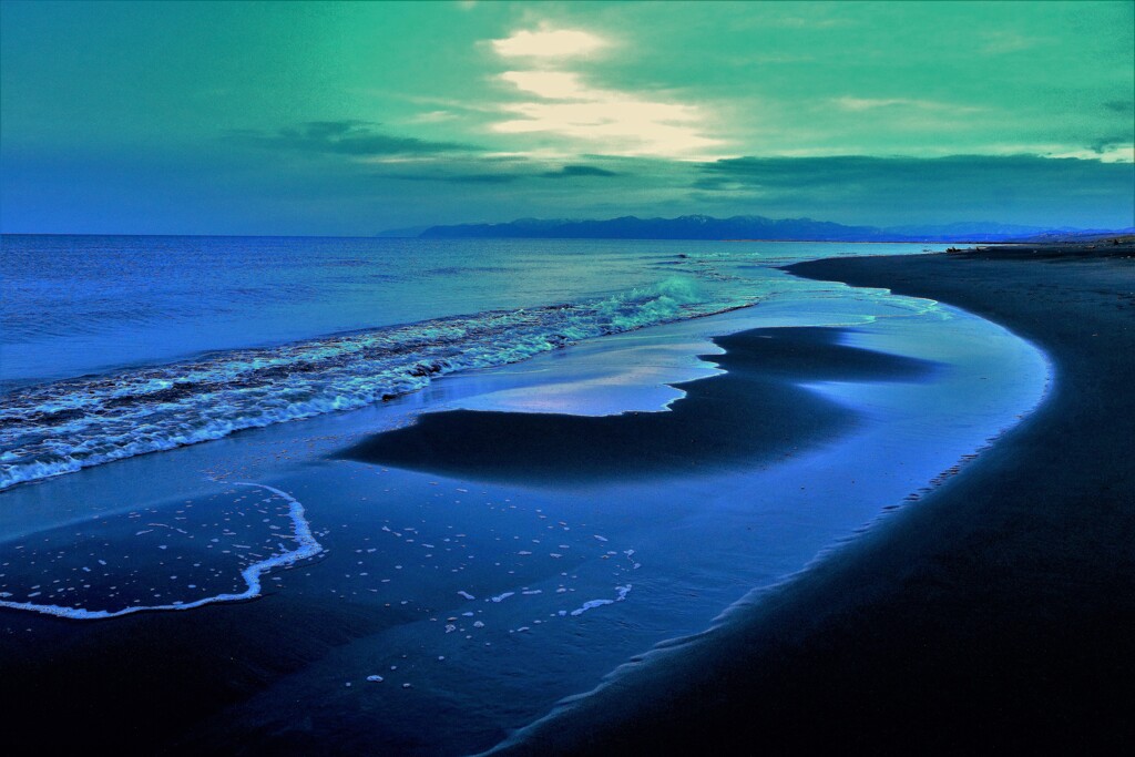 石狩浜の引き潮Ⅱ