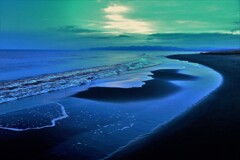 石狩浜の引き潮Ⅱ