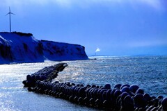 冬の石狩古澤海岸Ⅲ