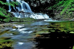 水温む(平和の滝）