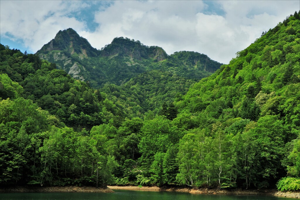 夏、定山渓天狗岳