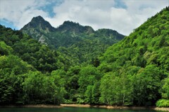 夏、定山渓天狗岳 夏、定山渓天狗岳