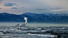冬の海(石狩浜蔵出）